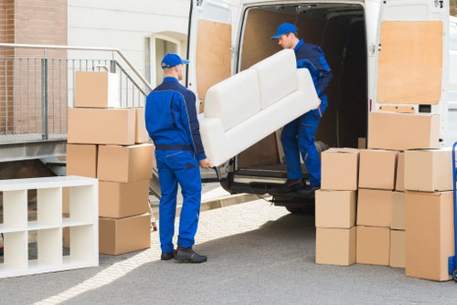 Driver checking vehicle safety before starting a move