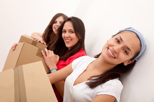 Office relocation support with a van in Dulwich
