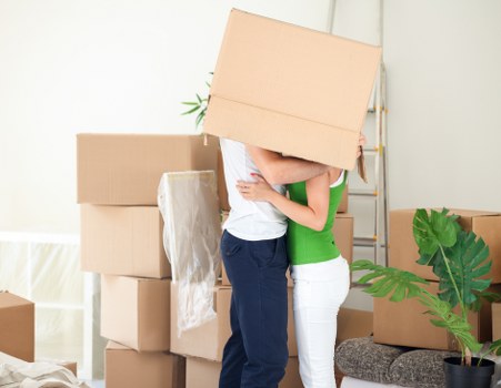 Checklist and moving boxes ready for a Dulwich home move