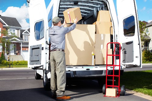 Commercial removals support for a Dulwich business